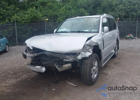 2006 Lexus Lx 470 из США, поврежденный, VIN JTJHT00W664018077